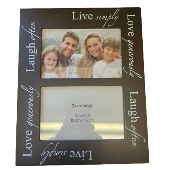Live, Laugh, Love Picture Frame  NWOT - Picture 1 of 7